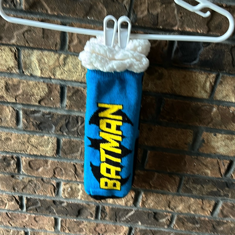Batman slipper socks